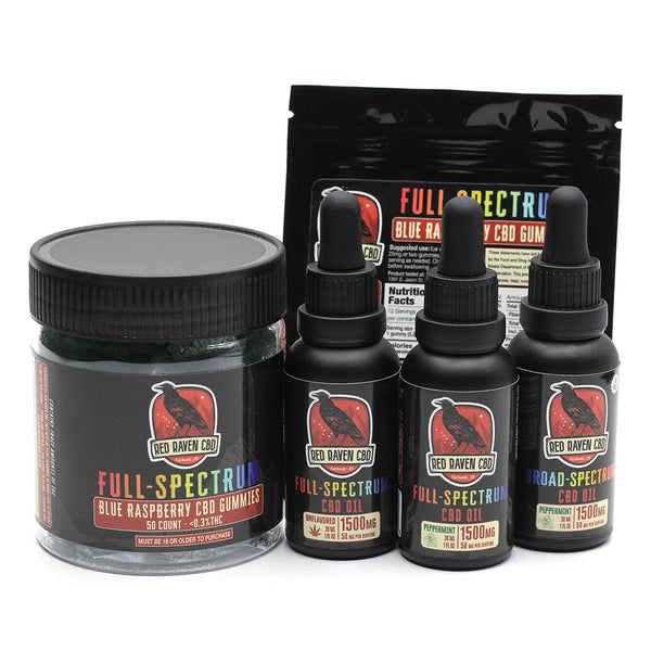 Full Spectrum Hemp CBD Oil Tincture Gummies Cream Pet All Products